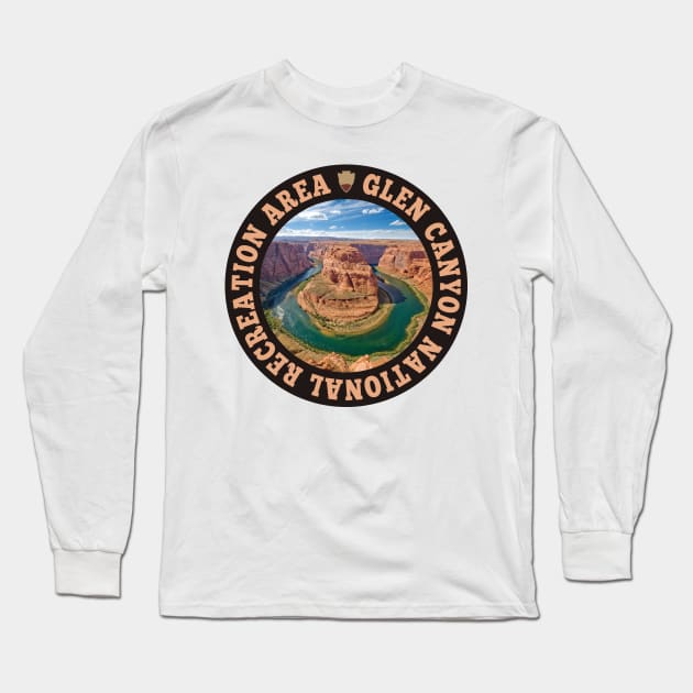 Glen Canyon National Recreation Area circle Long Sleeve T-Shirt by nylebuss